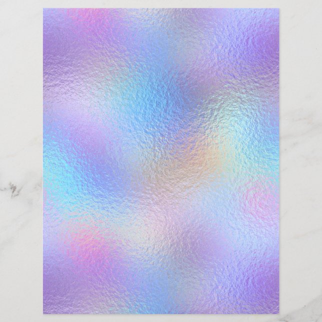 Papier à rebut Iridescente Faux Foil No. 45 (Devant)