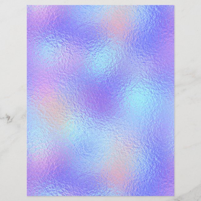 Papier à rebut Iridescente Faux Foil No 78 (Devant)