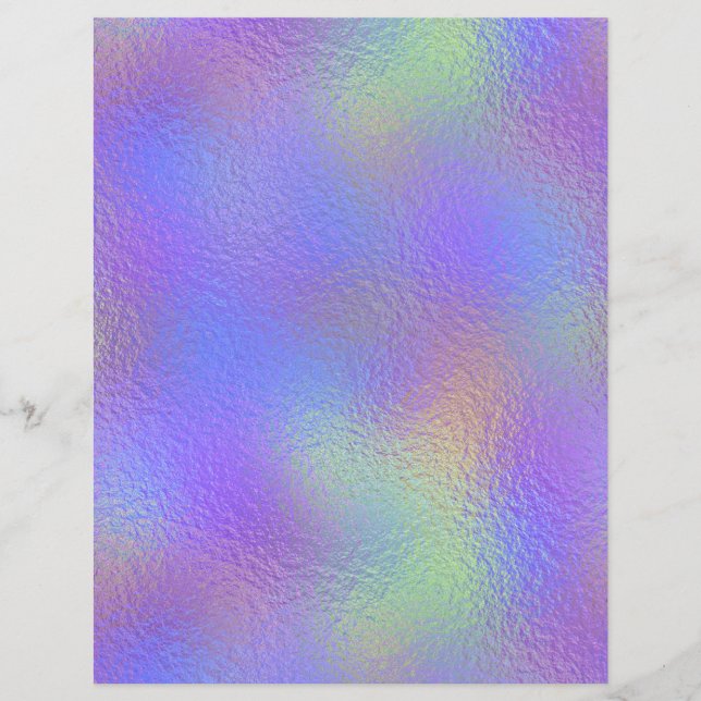Papier à rebut Iridescente Faux Foil No 79 (Devant)