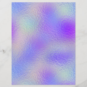 Papier à rebut Iridescente Faux Foil No. 97