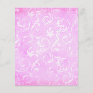 Papier à rebut rose et blanc Shabby