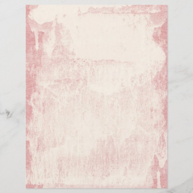 Papier à rebut Vintage rose en relief (Devant)