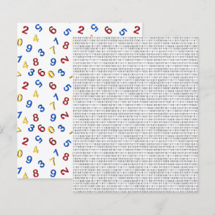 Papier à retouche Binary Blanc Noir