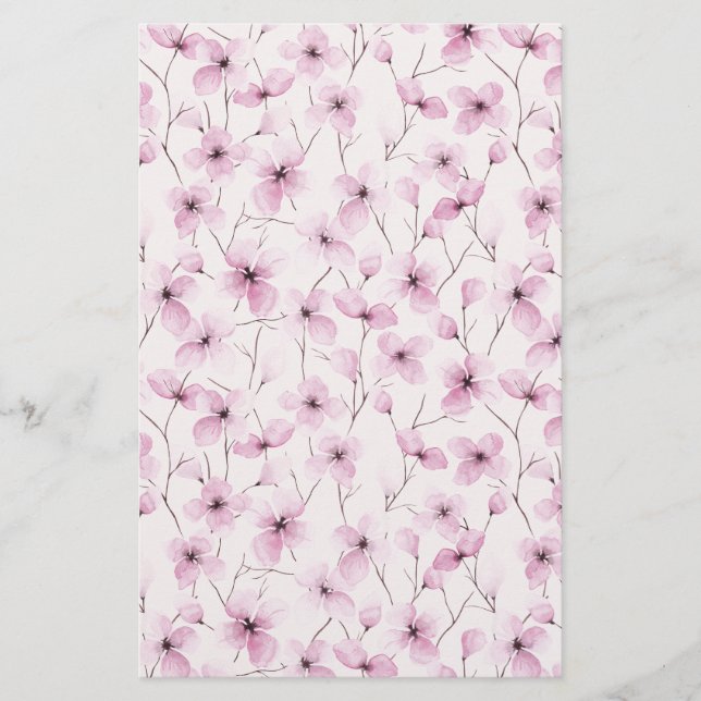 Papier à savon en fleur de cerisier - Arrière - pl (Devant)