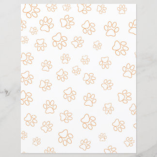 Papier à scandale Motif Empreinte de patte