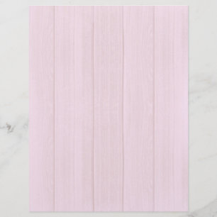 Papier à scandale Pastel Pink Wood
