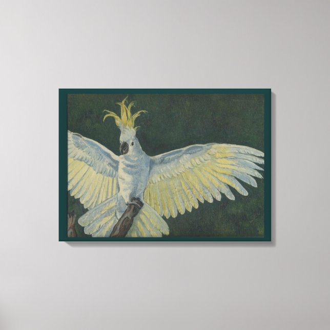 Papier à toile étirée Cockatoo (Recto)