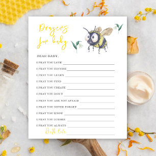 Papier Abee aquarelle - Partie prières pour bébé
