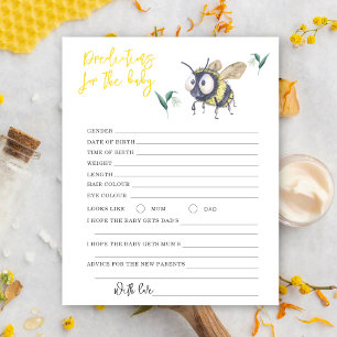 Papier Abeille - prédictions et conseils bébé