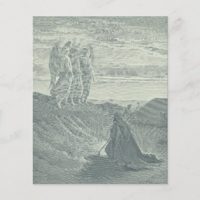 Papier Abraham et les Trois Anges (Devant)