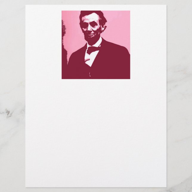 Papier Abraham Lincoln (Devant)