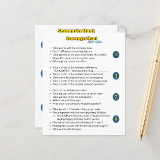 Papier Activité de construction de l'équipe de chasse au 