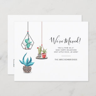 Papier Adresse de déplacement budgétaire Faire-part Boho 