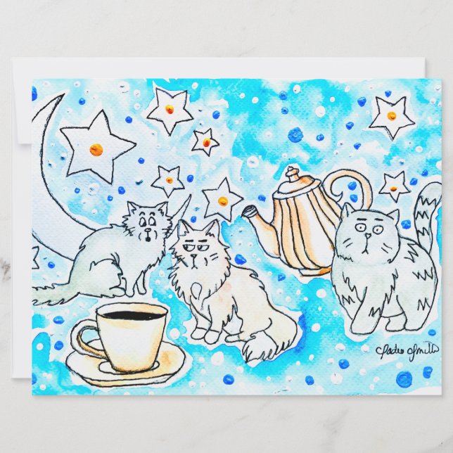 Papier Affiche de chat (Devant)