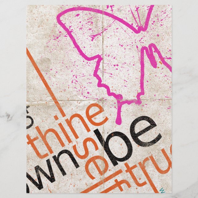 Papier Affiche motivationnelle (Devant)