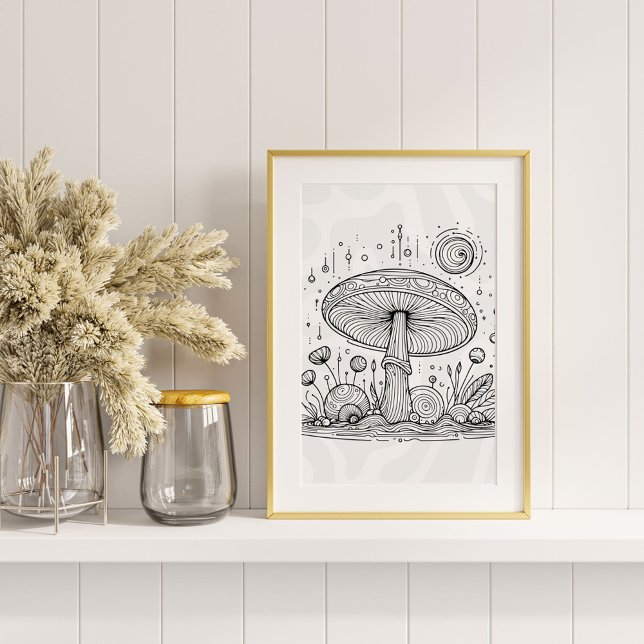 Papier affiche SHROOMY (Matte) (Créateur téléchargé)