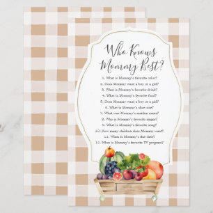 Papier Agriculteurs Légume qui connaissent maman mieux