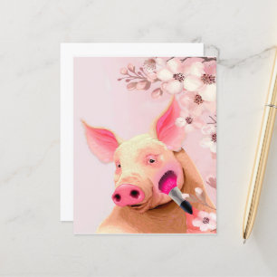 Papier amant beauté cochon_cochon