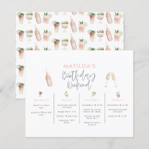 Papier Ambiance budget élégante pour le week-end