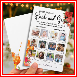 Papier Amour à First Spritz Guess The Age Bridal Game