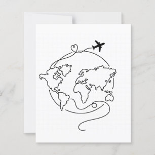 Papier 🌍 Amour autour du monde ✈️