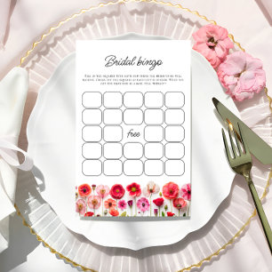 Papier Amour en Fleur Fête des mariées Florale Jeu de Bin