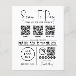Papier Analyser Pour Payer Entreprise Qr Code Paiement Mo