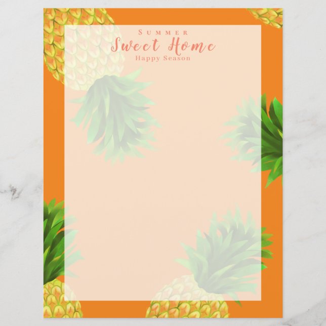 Papier Ananas (Devant)