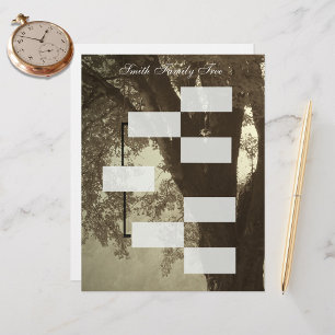 Papier Ancêtre généalogique
