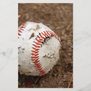 Papier ancienne balle de baseball