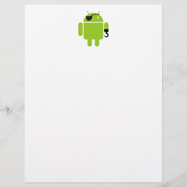 Papier Android Robot (Devant)
