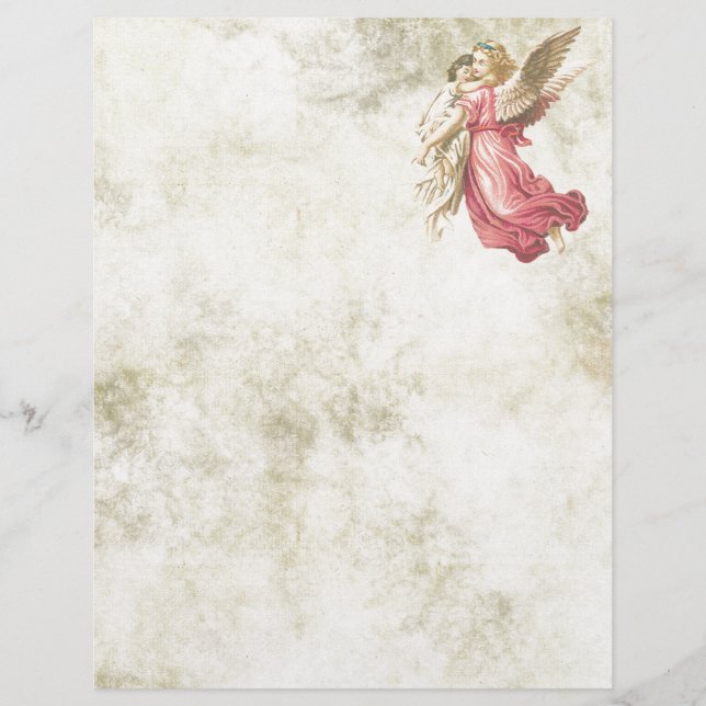 Papier Ange gardien (Devant)