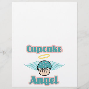 Papier angel de cupcake