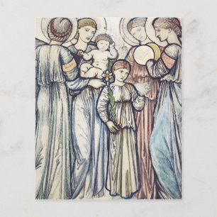 Papier Anges et enfants par Sir Edward Burne-Jones