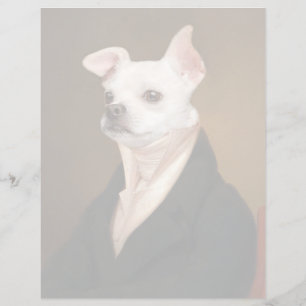 Papier Animaux de bébés cutest Royal Chihuahua Portrait