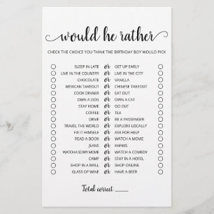 Papier Anniversaire Plutôt éditable jeu