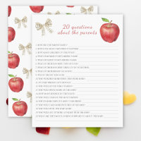 Apple et bow - 20 questions sur les Parents