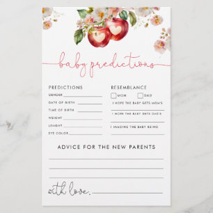 Papier Apple of Our Eye Predictions and Advice Game