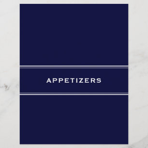 Papier Application de division de recettes Appetits Bleu