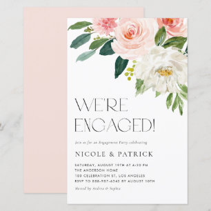 Papier Aquarelle Jolie Fleurs de Jardin