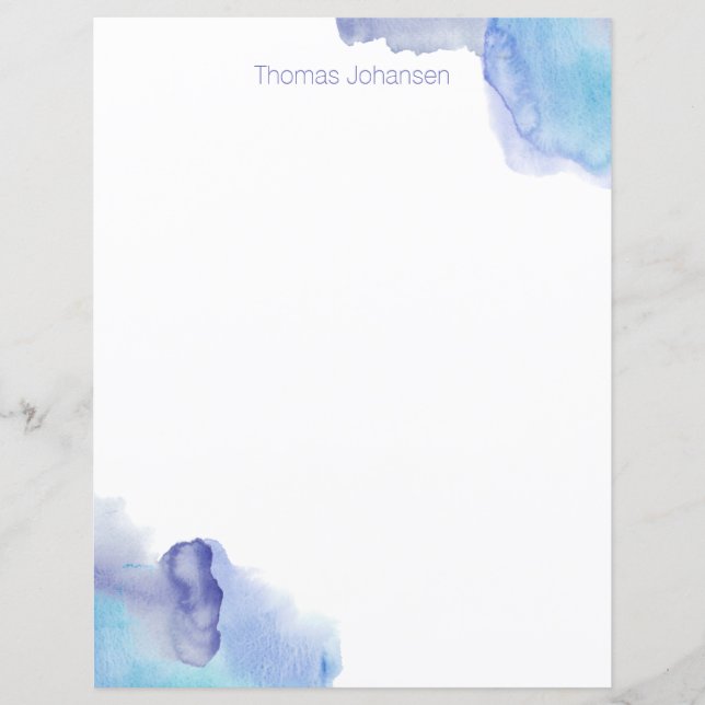 Papier Aquarelle moderne professionnelle Stations personn (Devant)