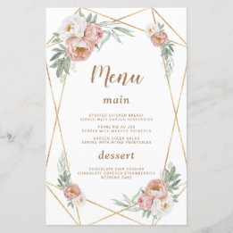 Papier Aquarelle Pampas Floral Rose Pampas Grass Baptiser