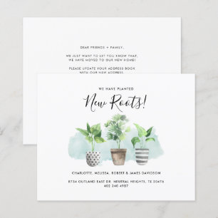 Papier Aquarelle Plantes Nouvelles racines Moteur Faire-p