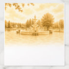 Papier aquarelle pour fontaine d'art de lieu de ré