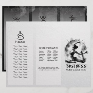 Papier Aquarelle Yoga Reiki Pose King Pigeon à une jambe