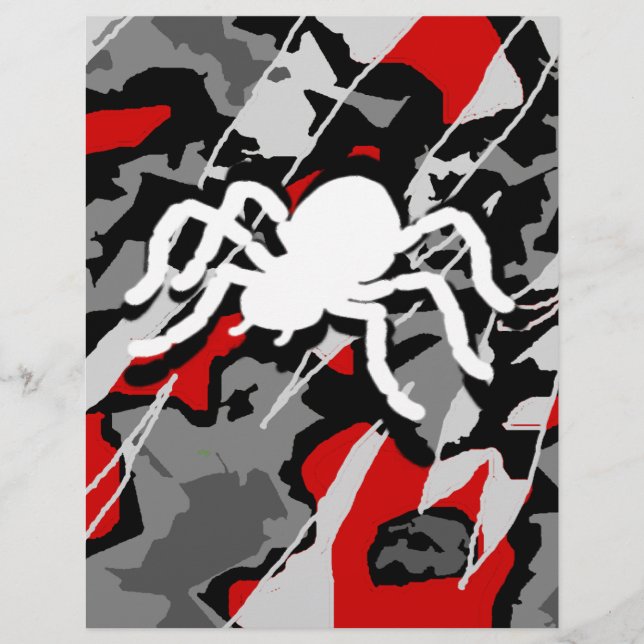 Papier Araignée de combat (Devant)