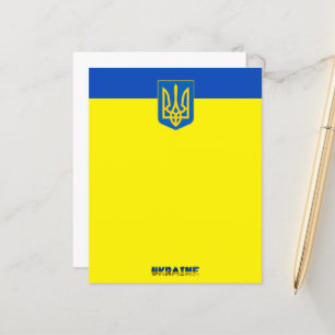 Papier Armoiries de l'Ukraine