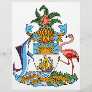 Papier Armoiries des Bahamas