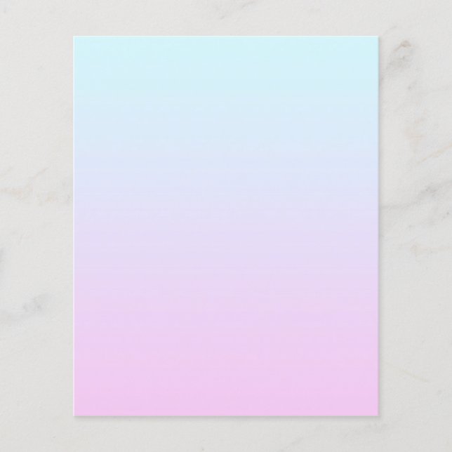 Papier Arrière - plan de dégradé rose et bleu pastel (Devant)