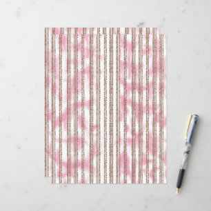 Papier arrière - plan rayé rose et blanc